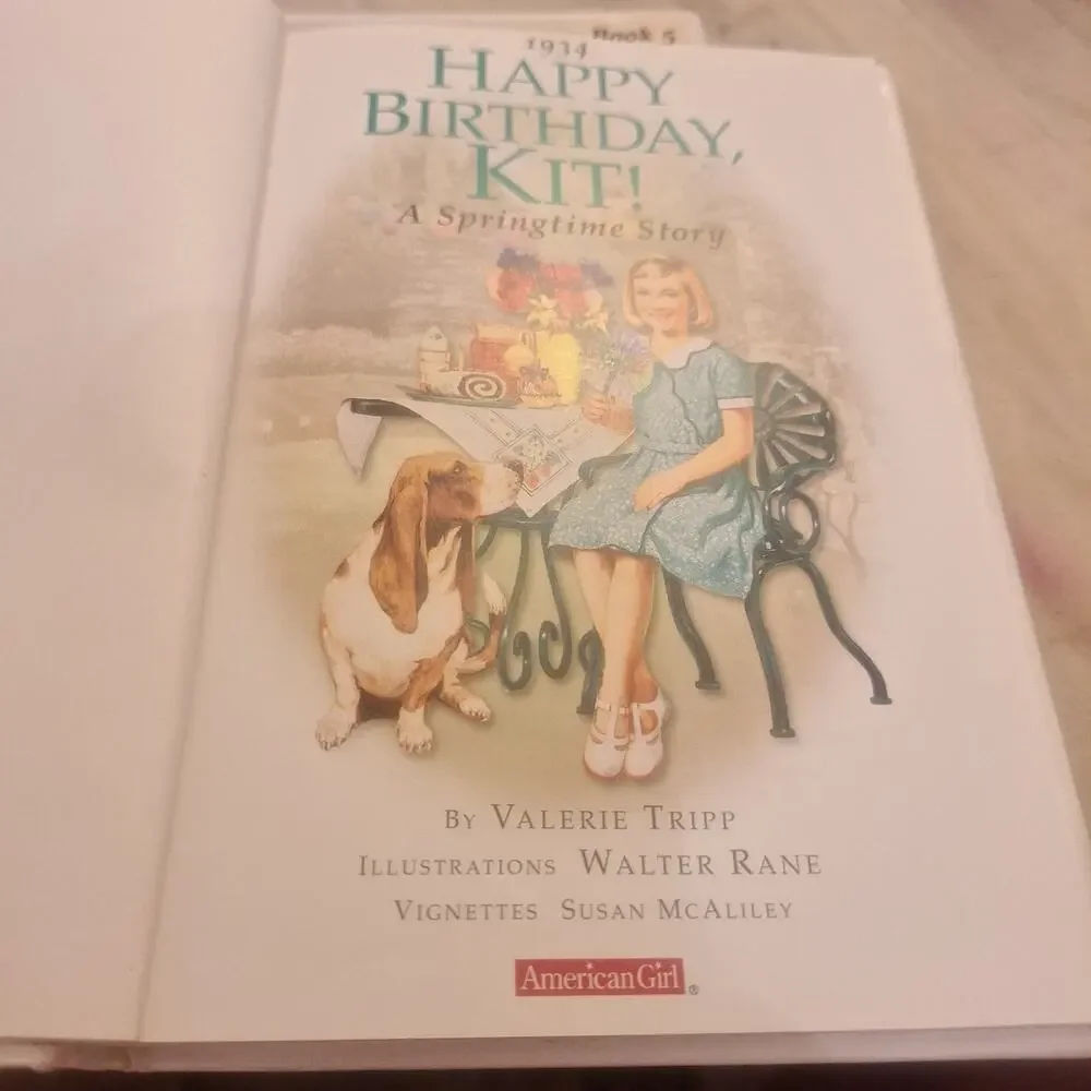 4 5 6 American Girl Kit Happy Birthday Saves The Day And Changes HB Ex-Lib